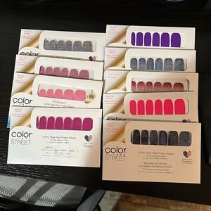 Set of 9 Color Street Nails